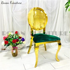 כסאות קבלה לחתונה יוקרתיים זהב